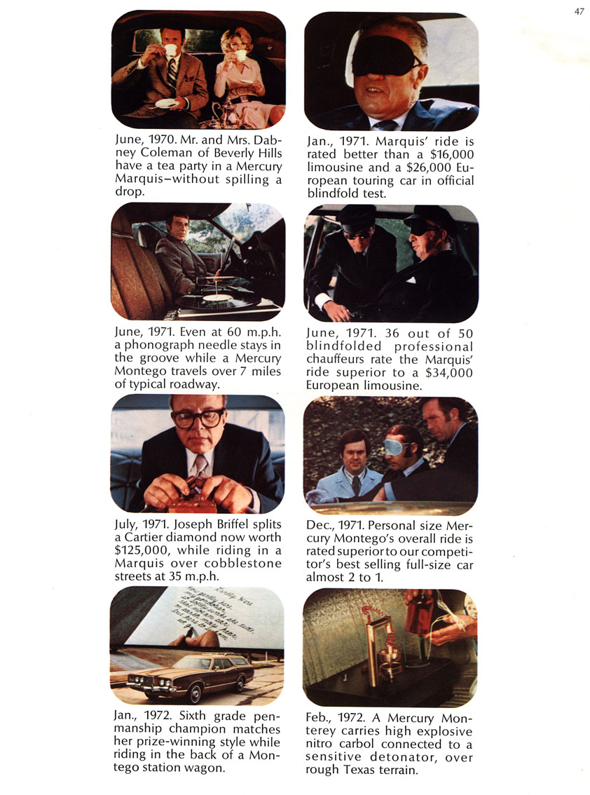 1973 Mercury Full Line Brochure Page 11